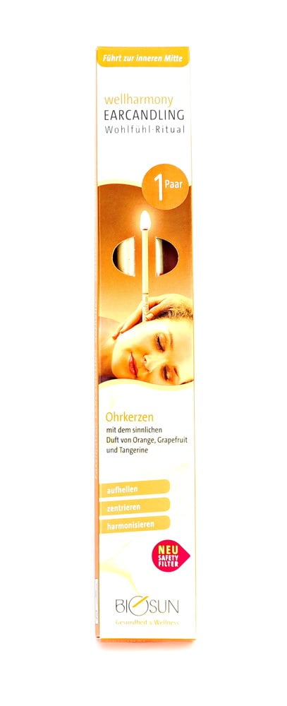 Tiroler-Kräuterhof - BIOSUN Ohrenkerzen, wellharmony 1 Set à 2 Stk