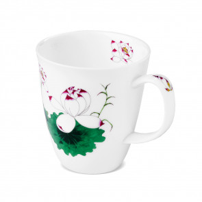 Porzellan Tee-Becher- Groß "Lotosblüte"