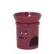 Keramik Duftlampe bordeaux