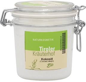 Tiroler-Kräuterhof - Kokosfett nativ bio kaltgepresst-350ml