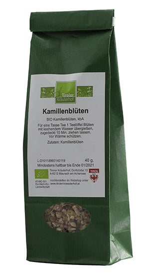Tiroler-Kräuterhof - Bio Kamille Tee